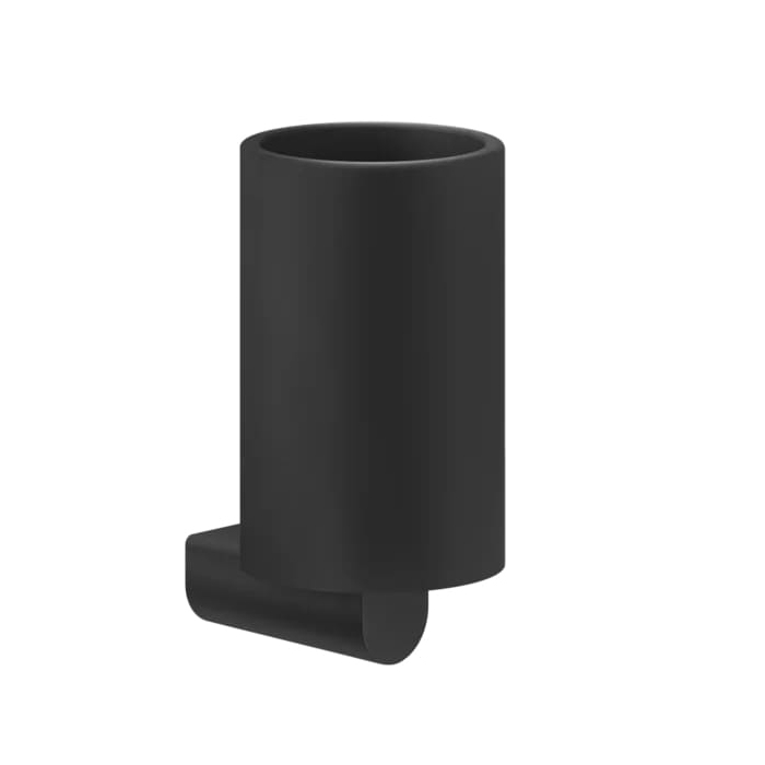 Gessi Rilievo Стакан настенный, цвет: Black XL