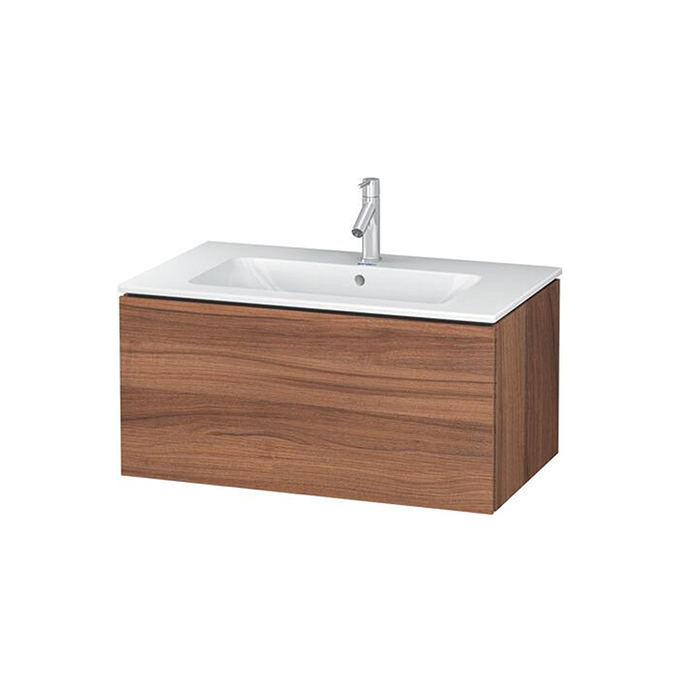 Duravit L-Cube Тумба с раковиной 82х48.1х40см., подвесная, 1 выдв. ящик, цвет: орех натуральный