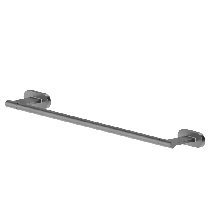 Newform Accessori tondi Полотенцедержатель 45см, цвет: PVD brushed gun metal