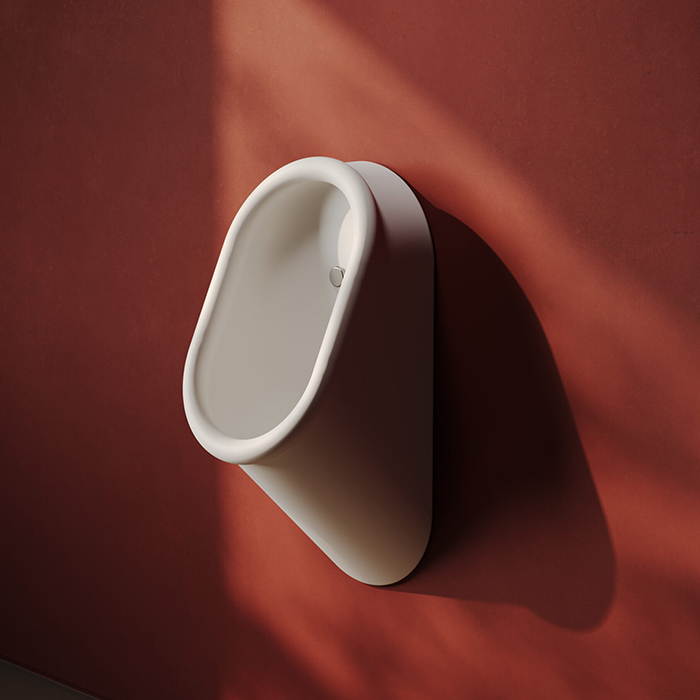 Artceram Babila Писсуар 37x30х64см., подвесной, saniglaze, цвет: белый