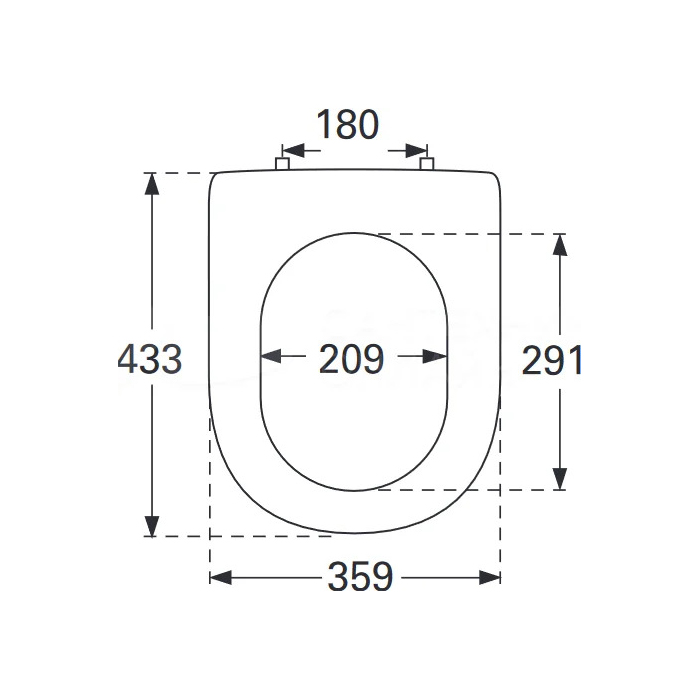Villeroy&Boch Subway 2.0 Сиденье для унитаза, с микролифтом, цвет: белый/нержавеющая сталь