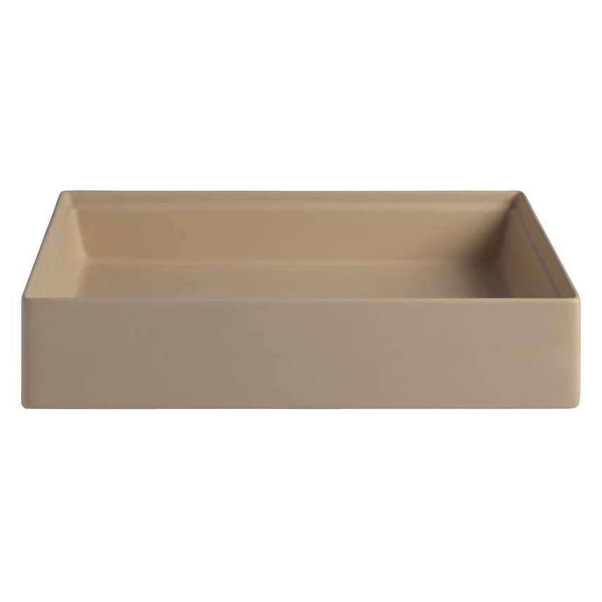 Artceram Scalino Раковина 55х38см., накладная, без отв., без слив перелива, цвет: "цемент"cream