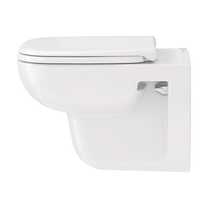 Duravit D-Code Комплект: подвесной унитаз Rimless 257009 35.5х54.5см.+ сиденье с SoftClose 006739