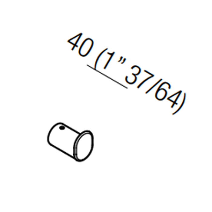 Agape Dot line Крючок подвесной, цвет: черный