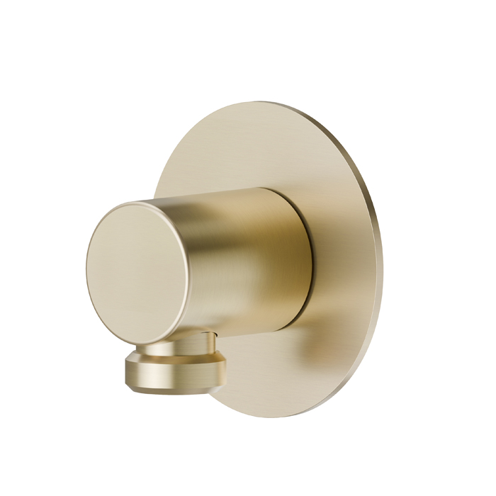 Newform X-Stell 316 Шланговое подсоединение, цвет: PVD Br. Pale Gold