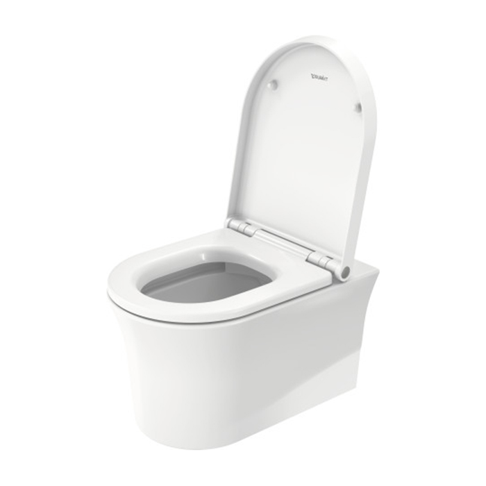 Duravit White Tulip Унитаз подвесной 37х54 см, безободковый, HygieneGlaze, цвет: белый