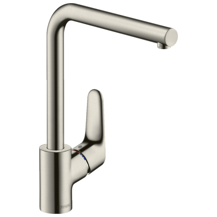 Hansgrohe Focus M41 Смеситель для кухни, 1 отв., цвет: сталь