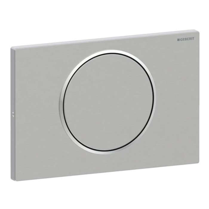 Geberit Sigma10 Клавиша для унитаза, смыв/стоп, цвет: хром глянцевый