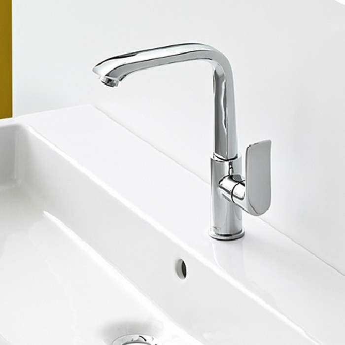 Hansgrohe Metris Смеситель для раковины 230, однорычажный, поворотный излив, без сливного гарнитура, цвет: хром