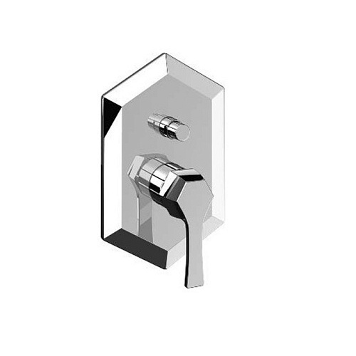 CISAL Cherie Встраиваемый однорычажный смеситель для ванны/душа, цвет: хром