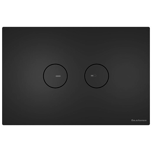 Artceram Клавиши смыва Смывная клавиша INOX-715, цвет: черный металл браширой PVD