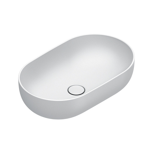 Catalano Sfera Раковина 60x37см накладная, без отв., цвет: белый матовый