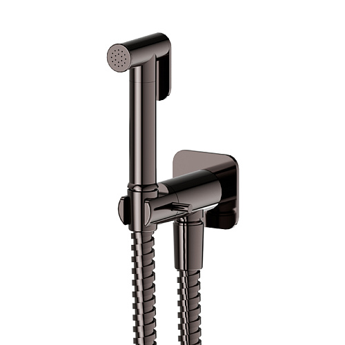 Newform Shut Off Гидроершик с многофункциональной струей, цвет: PVD gun metal