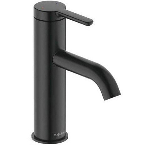 Duravit Circle M Смеситель для раковины, на 1 отв., с донным клапаном, цвет: черный матовый
