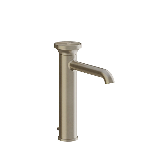 Gessi  Origini Смеситель для раковины, на 1 отв., излив 20.9см, цвет: Finox Br. Nickel