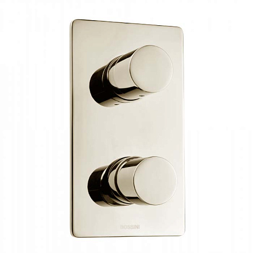 Bossini Oki Смеситель для душа, встраиваемый, с девиаторм 1/2/3/4/5, цвет: никель сатинированный