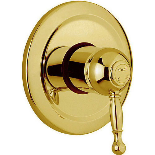 CISAL Arcana Royal Встраиваемый однорычажный смеситель для душа, цвет: золото 