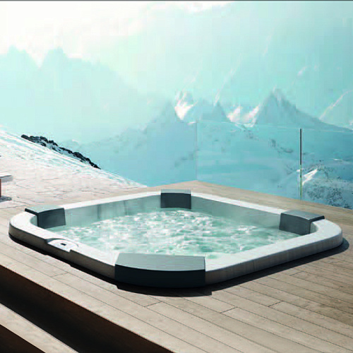 Jacuzzi Santorini Pro Winter pro kit 230x230см, встраиваемый, для установки на улицу