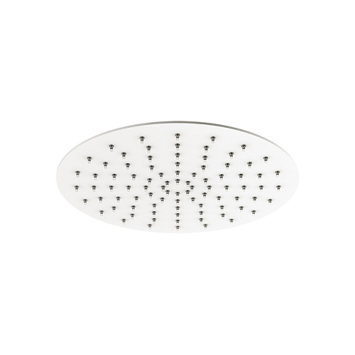 Plumberia Selection IXO Верхний душ, 25см., встроенный клапан безопасности, поворотный, антикальций, цвет: белый матовый