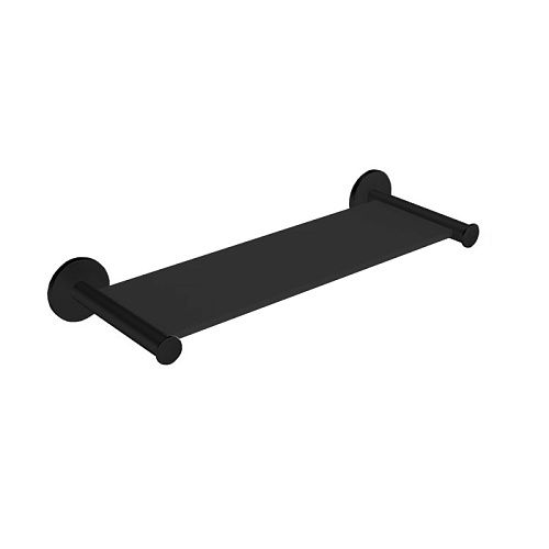Almar Полка 30x12см, цвет: черный/оружейный металл брашированный PVD