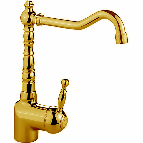 CISAL Arcana Royal Смеситель для кухни на 1 отверстие, цвет: золото