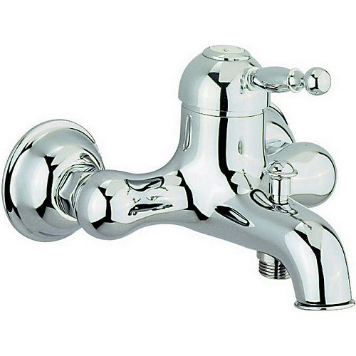 CISAL Arcana Royal Смеситель однорычажный настенный для ванны/душа, цвет: хром 