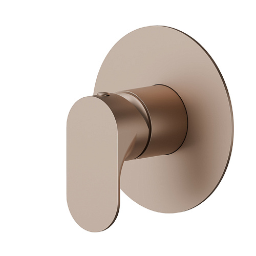 Newform Linfa II Смеситель для раковины, встраиваемый, внешняя часть, цвет: copper satin