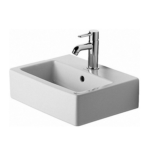 Duravit Vero Раковина подвесная, 45х35см., с 1 отв., цвет: белый