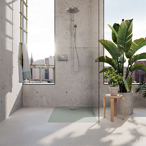 BetteUltra Space Поддон ультратонкий 100x80см, цвет: Salvia