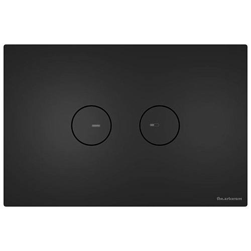 Artceram INOX Смывная клавиша, цвет: черный матовый