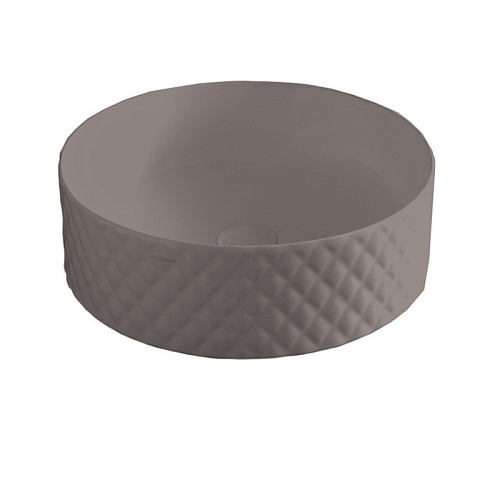 Artceram Rombo Раковина накладная Ø 44 см, цвет: gravel