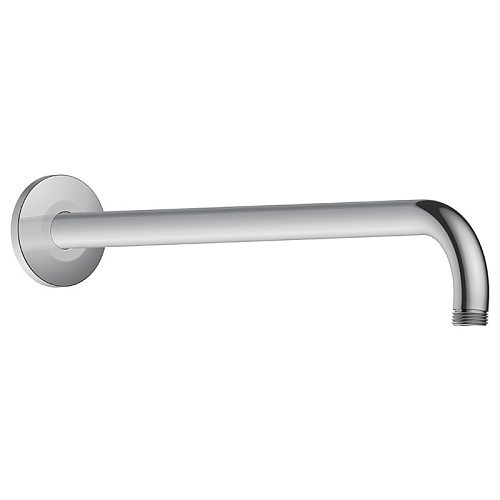 Duravit Настенный кронштейн с декоративной накладкой, 410 мм/ круглая накладка, соединительный патрубок размер DN15, цвет: хром