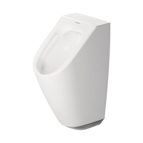 Duravit Me by Starck Электронный безободковый писсуарс питанием от сети (в комплекте сифон, блок питания и подвод воды)