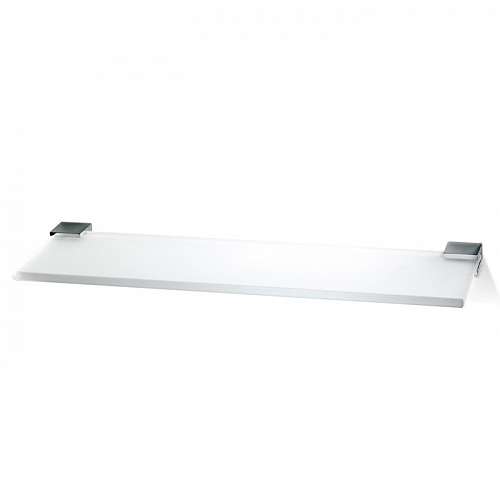 Decor Walther Corner GLA60 Полочка стеклянная 60x12см, подвесная, цвет: хром