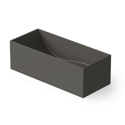 Dea Design Modern Ванна 180х76х58см., отдельностоящая, цвет: graphite