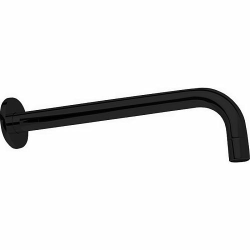 Cisal Complementi Излив настенный 210 мм для ванны, цвет: черный матовый