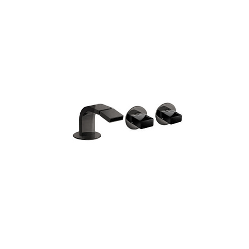 Fantini Venezia In Смеситель для биде, 1 отв., излив: 132 мм, цвет: Matt Gun Metal PVD