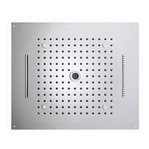 BOSSINI DREAM/4 Верхний душ 570 x 470 мм, 4 режима (дождь, каскад, водопад, моноструя), с 4 LED (белый), блок питания/управления, цвет: хром