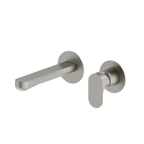 Newform Linfa II Смеситель для раковины, встраиваемый, внешняя часть, цвет: titanium satin