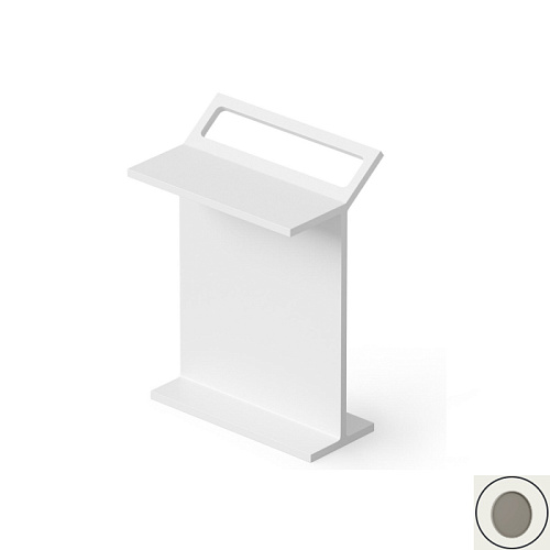 Dea Design Столик с полотенцедержателем, напольный, цвет: grey