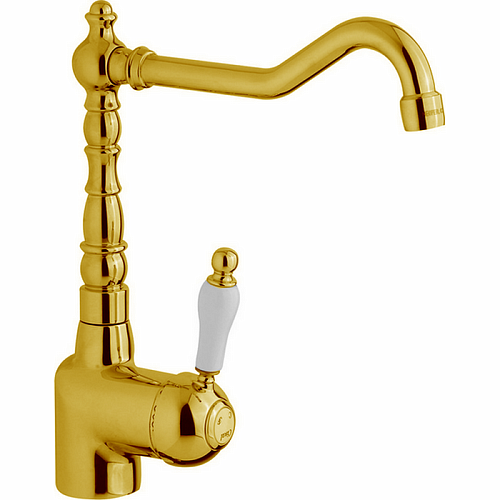 CISAL Arcana Empress Смеситель для кухни на 1 отверстие, цвет: золото