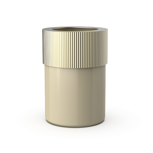 Decor Walther OF.LINE BEOD Корзина для бумаги, цвет: Champagner/Dune