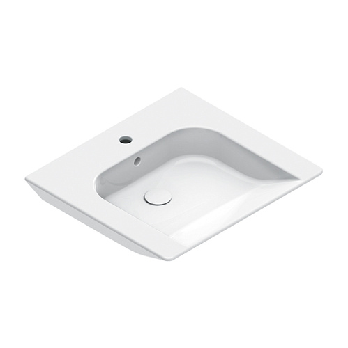 Catalano Comfort Раковина 60x55см, с 1 отв., цвет: белый глянцевый