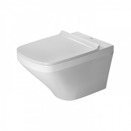 Duravit DuraStyle Комплект: унитаз подвесной 54х37см, 255209 + сиденье с микролифтом 006379, цвет: белый