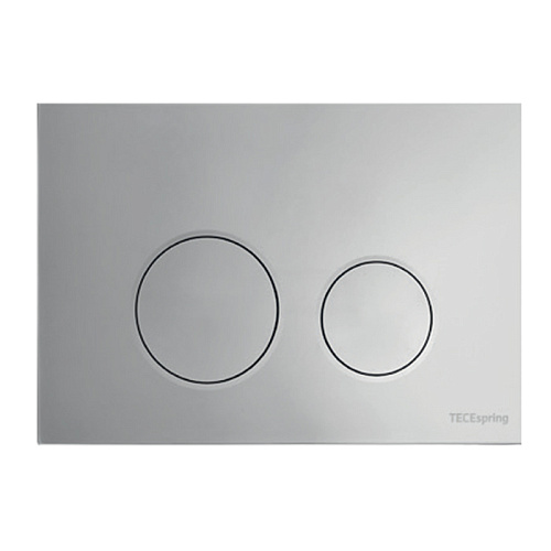 TECEspring LT Панель смыва из пластика для унитазов c двумя режимами смыва, цвет хром