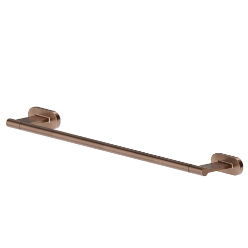 Newform Accessori tondi Полотенцедержатель 45см, цвет: PVD brushed copper bronze