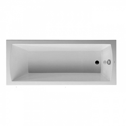 Duravit Daro Ванна 170х70x46см, акриловая, прямоугольная встраиваемая ,с наклоном для спины , цвет: белый