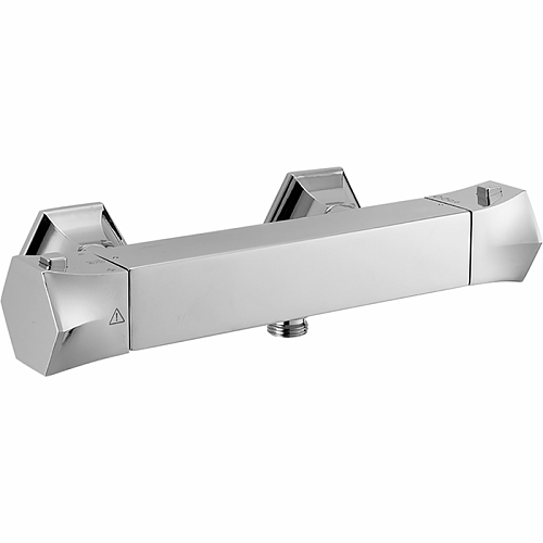 CISAL Cherie Смеситель термостатический настенный для душа, цвет: хром