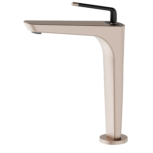 Newform O'Rama Смеситель для раковины, 1 отв., высокий, цвет: copper satin