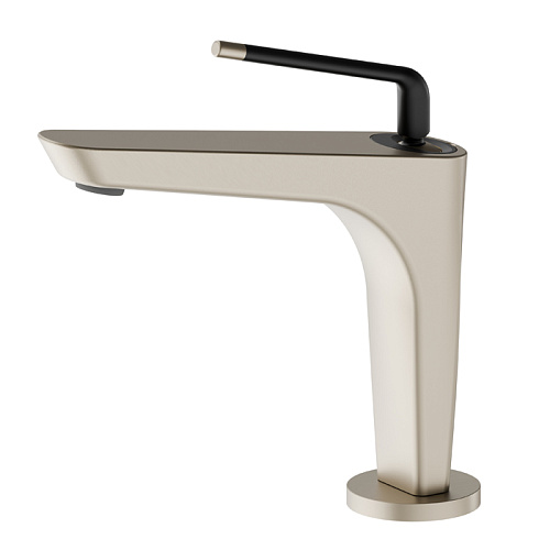 Newform O'Rama Смеситель для раковины, 1 отв., цвет: gold satin